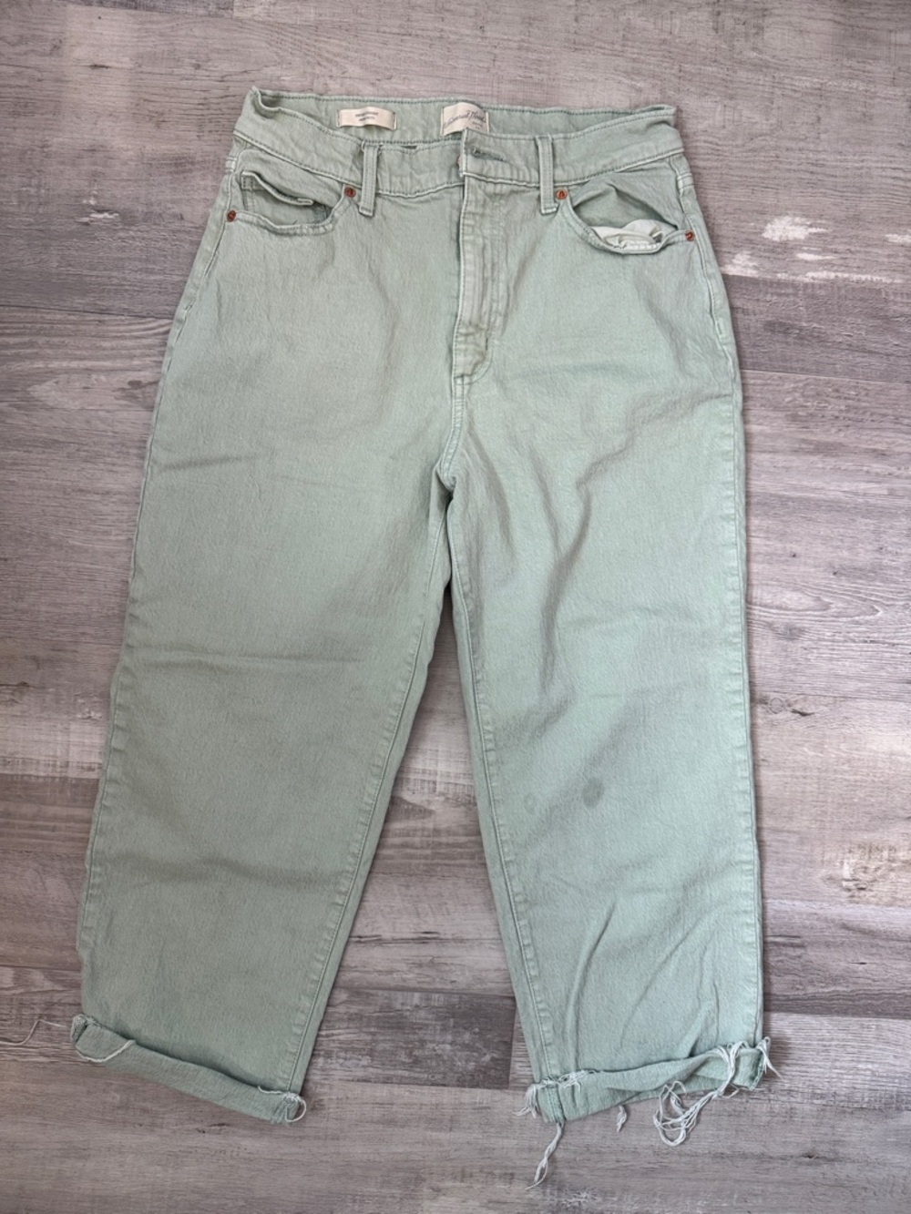 Universal Thread Mint Green Denim Jeans